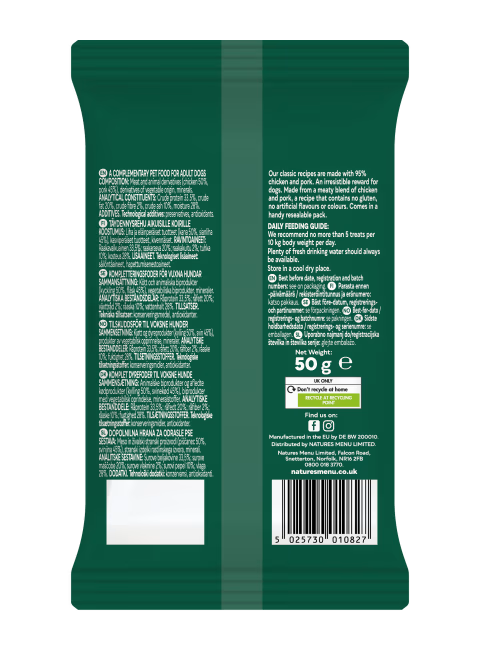 NM Snacks Kylling og Svin 50g