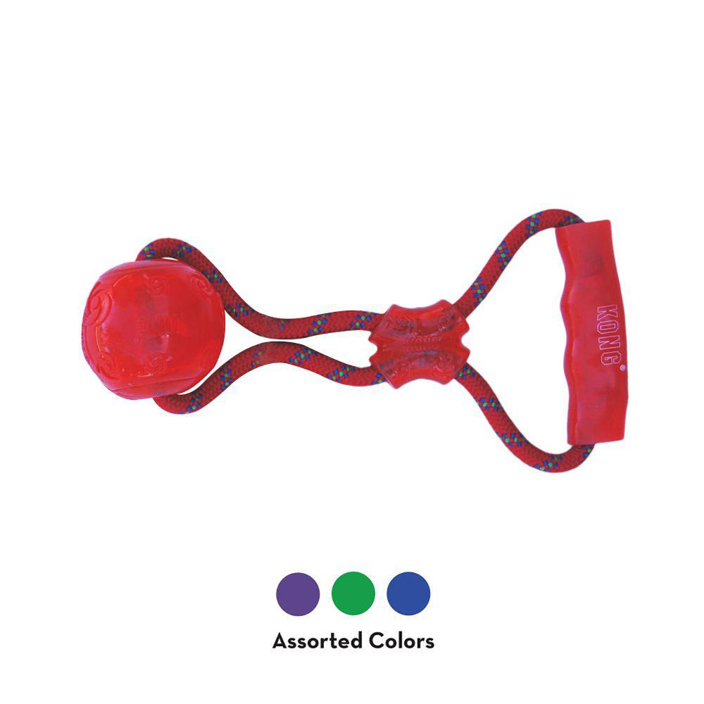 KONG Leke Squeezz Ball Rope L