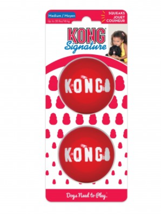 Kong Signature Balls 2pk