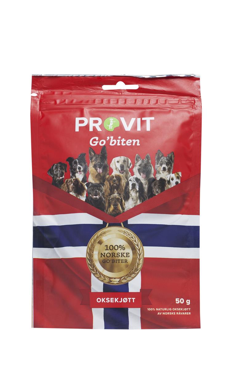 Provit Frysetørket Oksekjøtt 50g