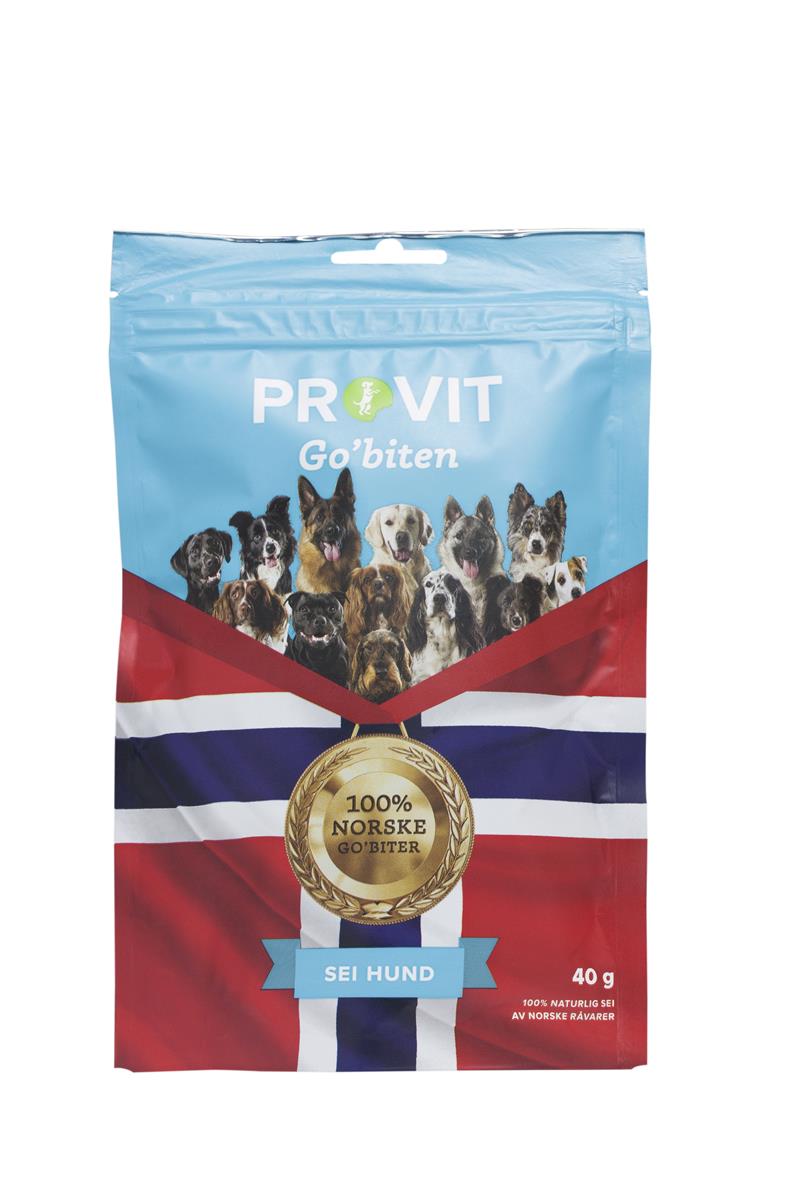 Provit Frysetørket Sei 40g