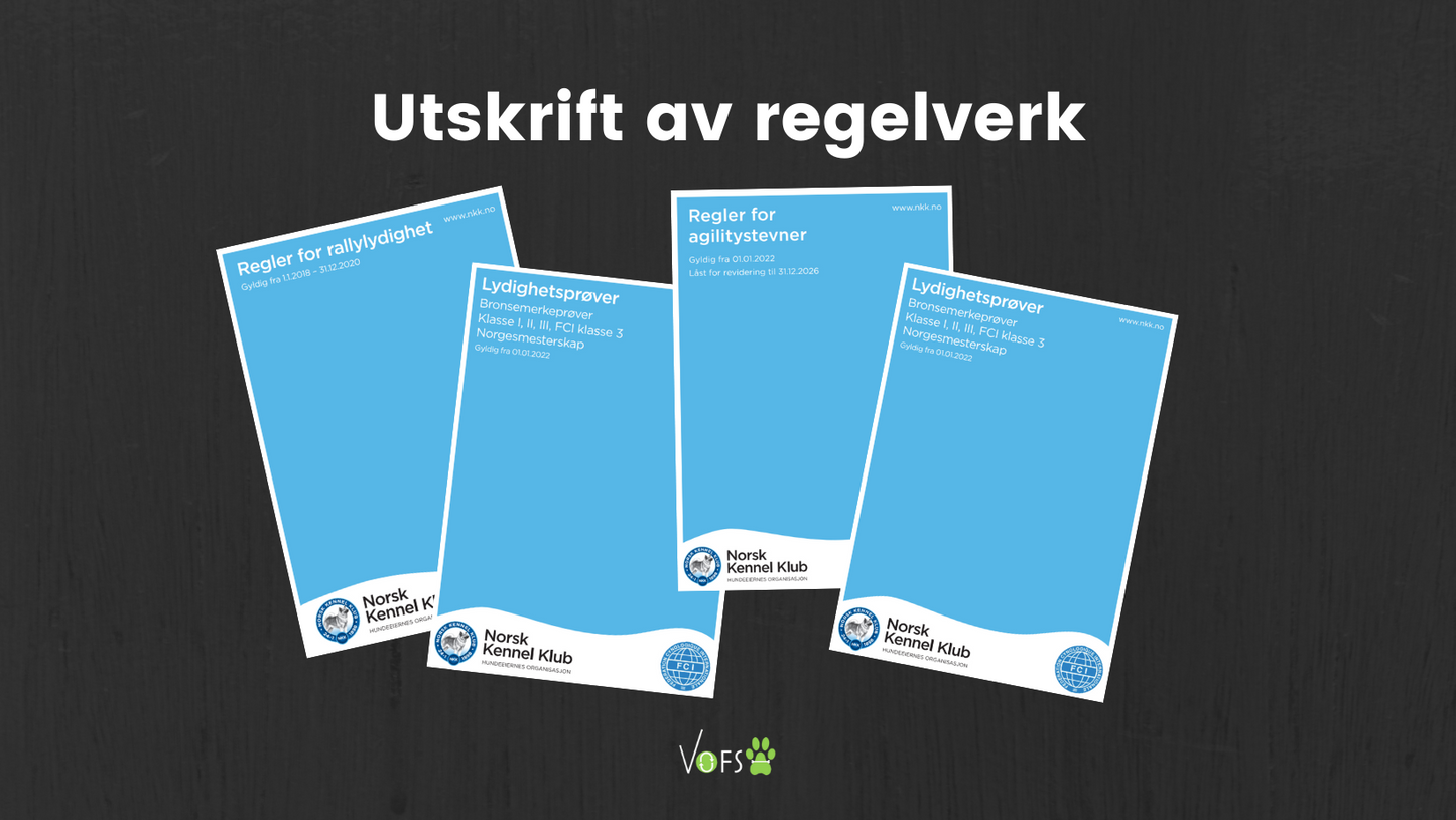 Utskrift av regelverk