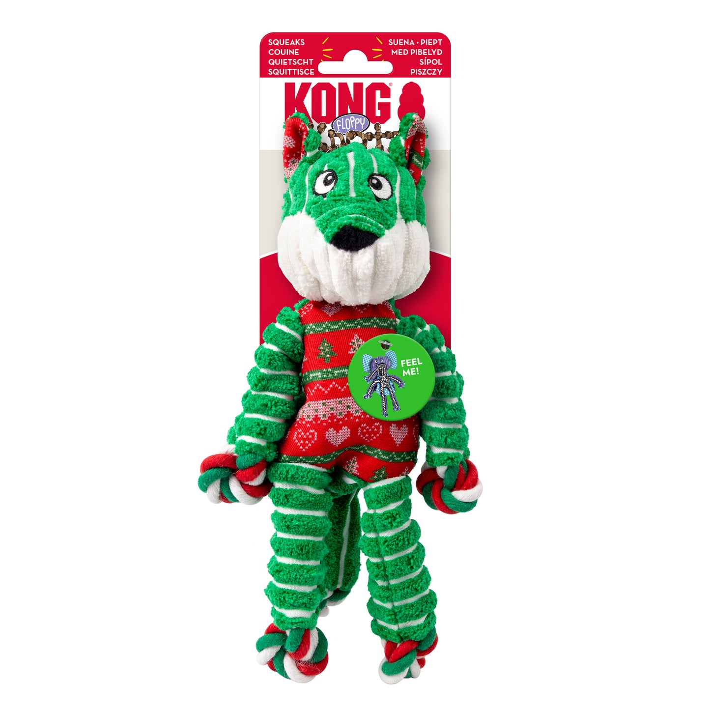Kong Floppy Knots Fox Hundeleke S/M