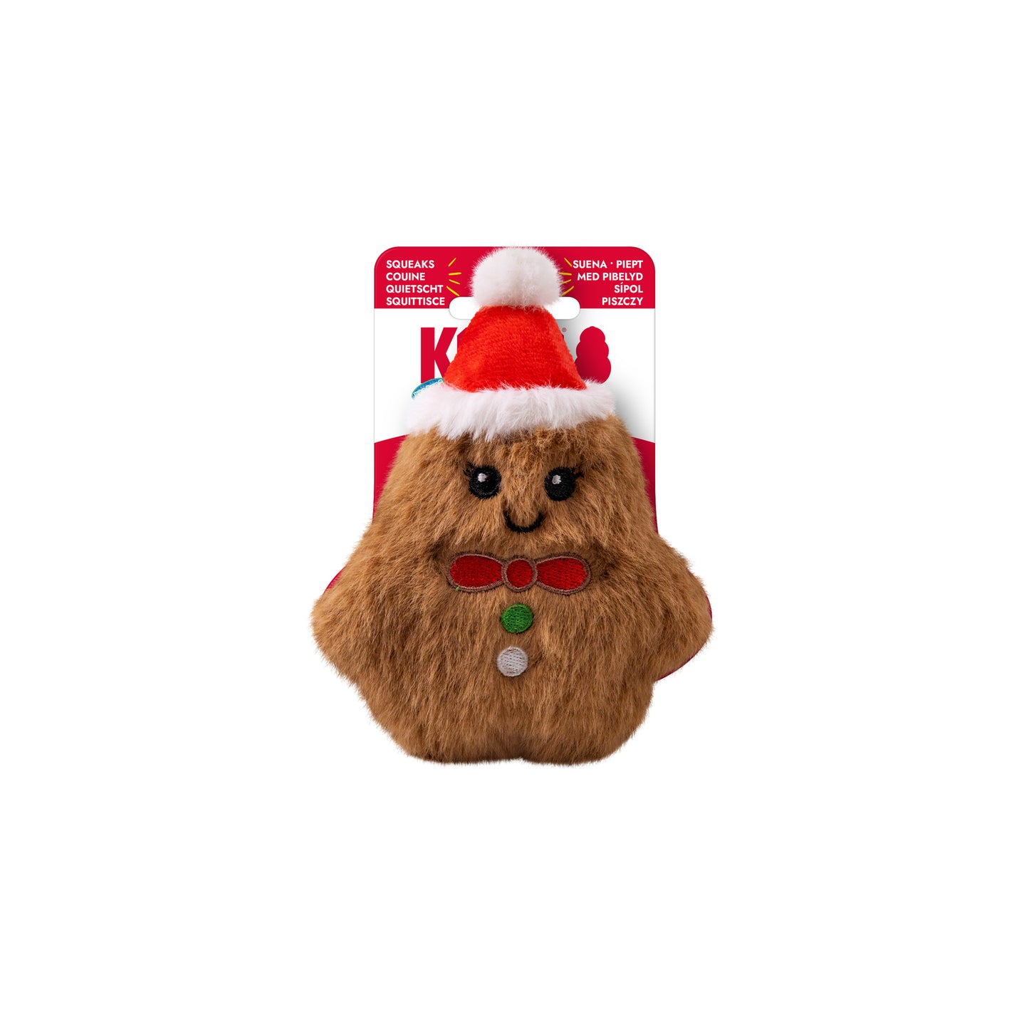 Kong Snuzzles Mini Gingerbread Hundeleke XS