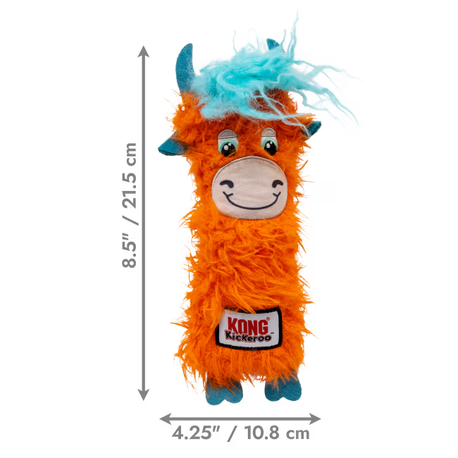 Kong Kickeroo Highland Cow