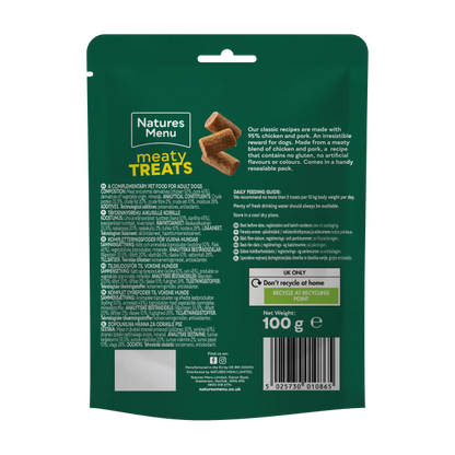 NM Snacks Kylling og Svin 100g