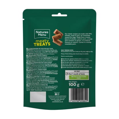 NM Snacks Lam, Kylling og Svin 100g