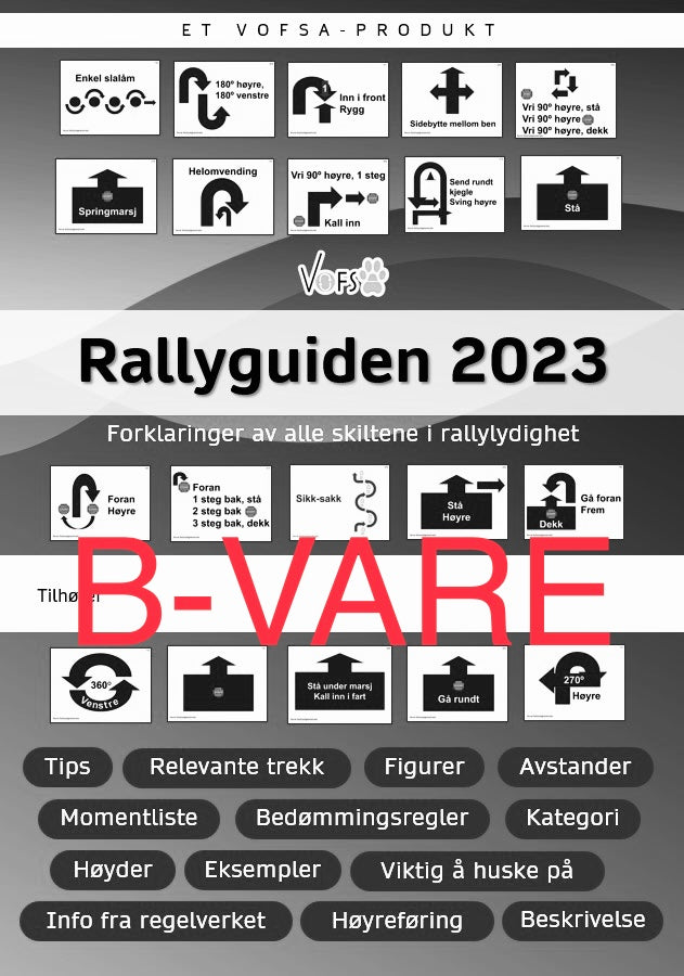 Rallyguiden 2023 B-VARE Outlet